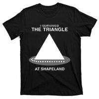 I Survived The Triangle At Shapeland T-Shirt