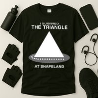I Survived The Triangle At Shapeland T-Shirt