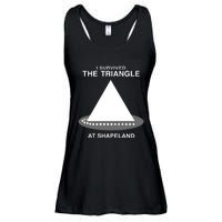 I Survived The Triangle At Shapeland Ladies Essential Flowy Tank