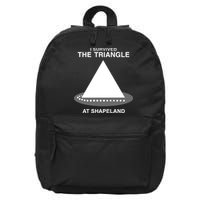 I Survived The Triangle At Shapeland 16 in Basic Backpack