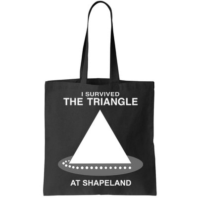 I Survived The Triangle At Shapeland Bag