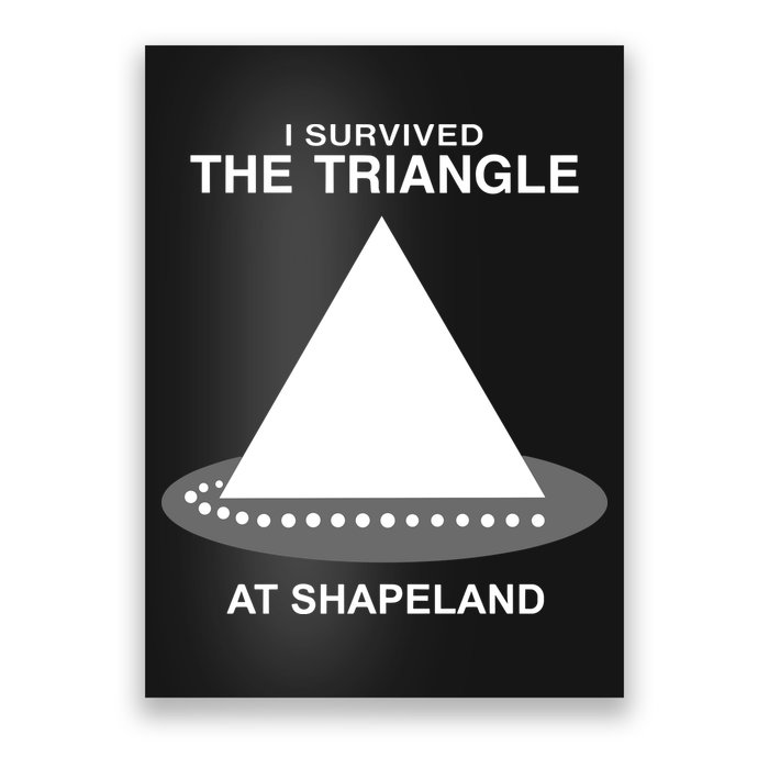 I Survived The Triangle At Shapeland Poster