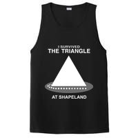 I Survived The Triangle At Shapeland PosiCharge Competitor Tank