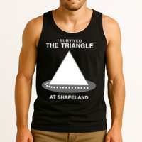 I Survived The Triangle At Shapeland Tank Top