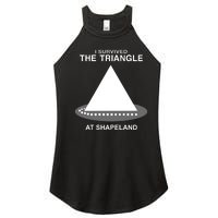 I Survived The Triangle At Shapeland Women's Perfect Tri Rocker Tank