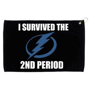 I Survived The 2nd Period Grommeted Golf Towel