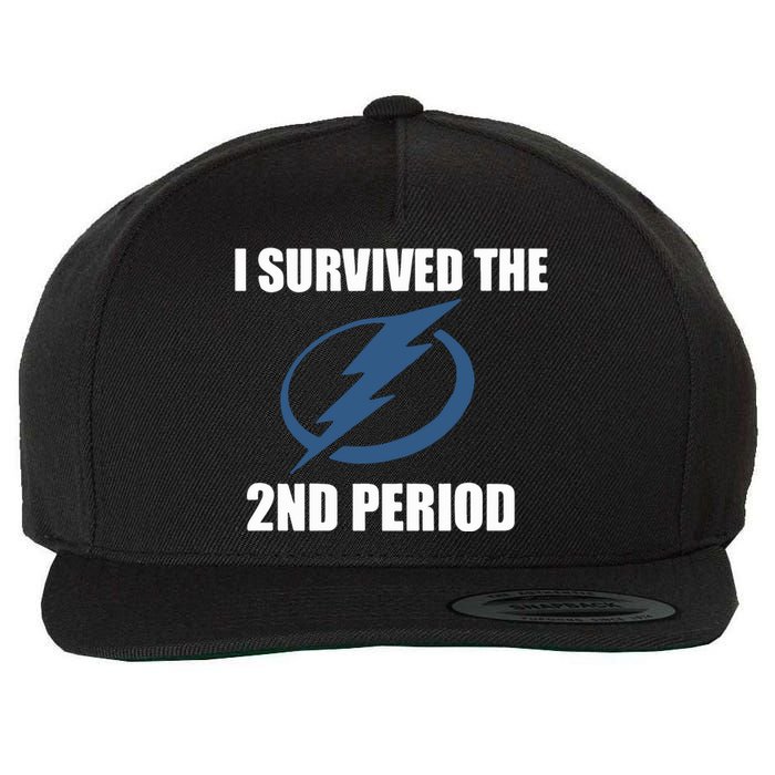 I Survived The 2nd Period Wool Snapback Cap