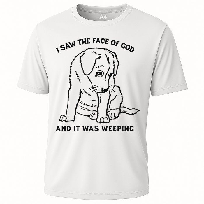 I Saw The Face Of God And It Was Weeping Performance Shirt