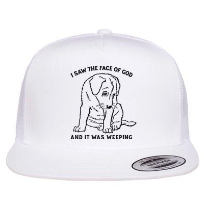 I Saw The Face Of God And It Was Weeping Flatbill Hat