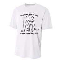 I Saw The Face Of God And It Was Weeping Youth Performance Sprint T-Shirt