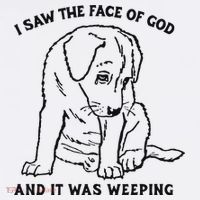 I Saw The Face Of God And It Was Weeping Trucker Hat