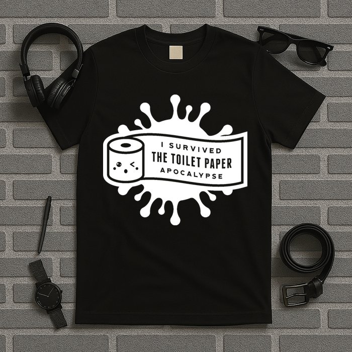 I Survived The Toilet Paper Apocalypse T-Shirt