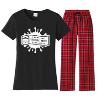 I Survived The Toilet Paper Apocalypse Women's Flannel Pajama Set