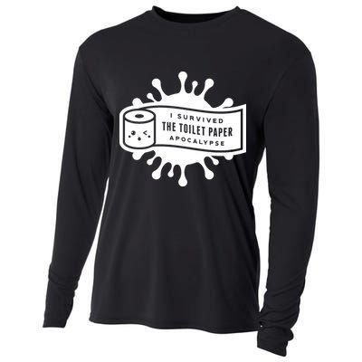 I Survived The Toilet Paper Apocalypse Cooling Performance Long Sleeve Crew