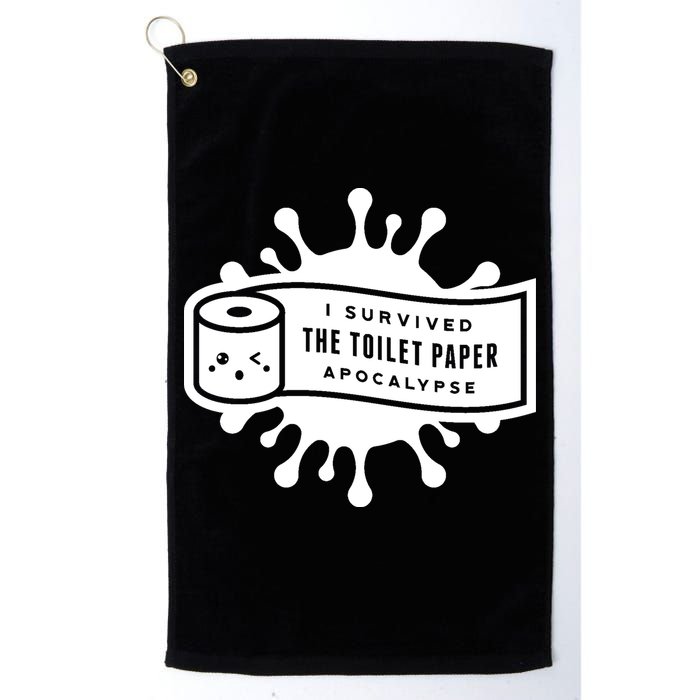 I Survived The Toilet Paper Apocalypse Golf Towel