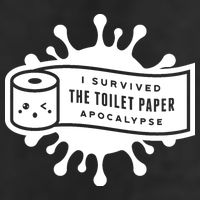 I Survived The Toilet Paper Apocalypse Golf Towel