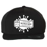 I Survived The Toilet Paper Apocalypse Wool Snapback Cap