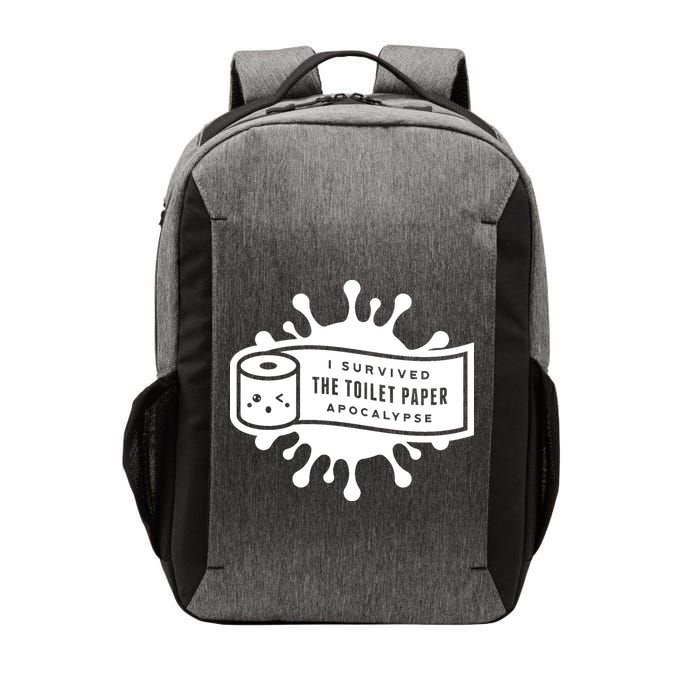 I Survived The Toilet Paper Apocalypse Vector Backpack