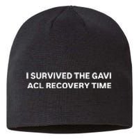 I Survived The Gavi Acl Recovery Time Sustainable Beanie