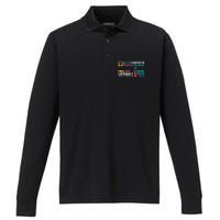 I Survived The New York City Earthquake Performance Long Sleeve Polo