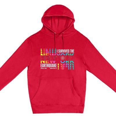 I Survived The New York City Earthquake Premium Pullover Hoodie