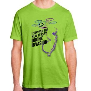 I Survived The New Jersey Drone Invasion Adult ChromaSoft Performance T-Shirt