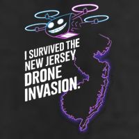 I Survived The New Jersey Drone Invasion Cool Comfort Performance Bucket Hat