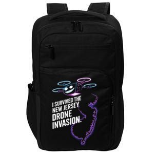 I Survived The New Jersey Drone Invasion Impact Tech Backpack