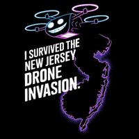 I Survived The New Jersey Drone Invasion Ladies Long Sleeve Shirt