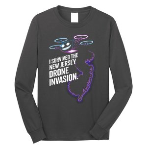 I Survived The New Jersey Drone Invasion Long Sleeve Shirt