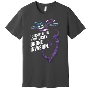 I Survived The New Jersey Drone Invasion Premium T-Shirt