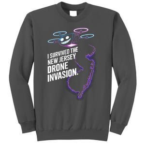 I Survived The New Jersey Drone Invasion Tall Sweatshirt