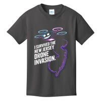 I Survived The New Jersey Drone Invasion Kids T-Shirt