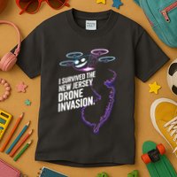 I Survived The New Jersey Drone Invasion Kids T-Shirt