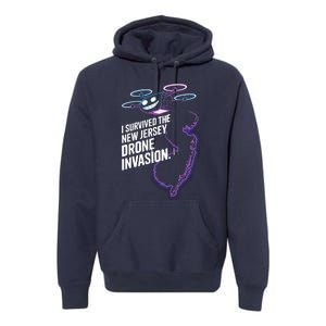 I Survived The New Jersey Drone Invasion Premium Hoodie