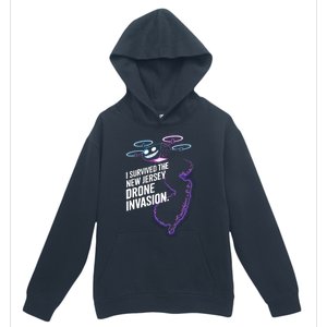 I Survived The New Jersey Drone Invasion Urban Pullover Hoodie