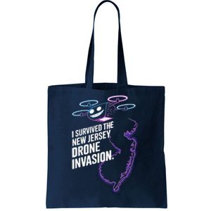 I Survived The New Jersey Drone Invasion Tote Bag