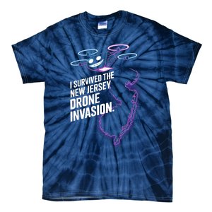 I Survived The New Jersey Drone Invasion Tie-Dye T-Shirt