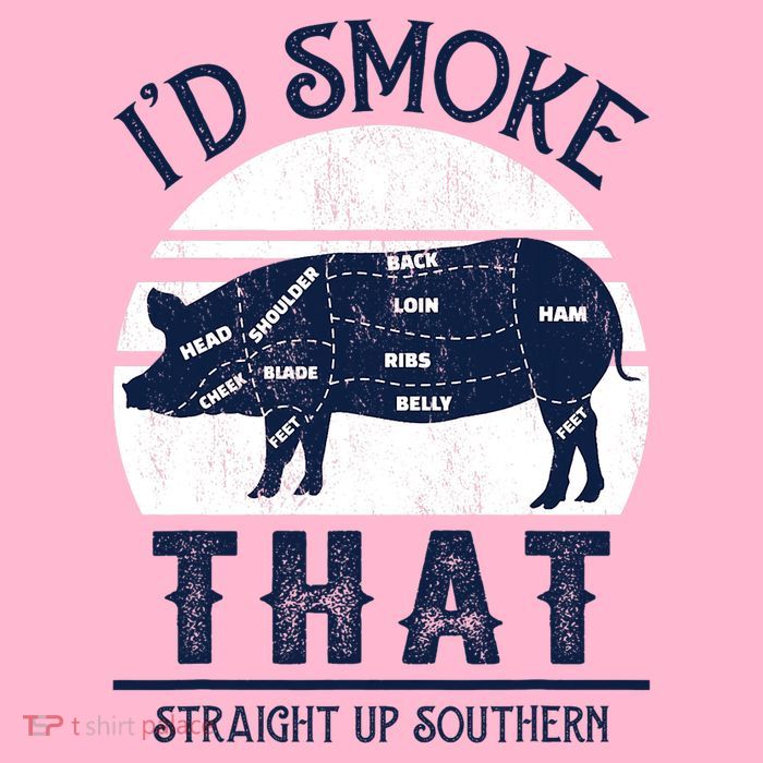 Id Smoke That Straight Up Southern Pig Vintage Baby Bodysuit