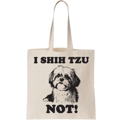 I SHIH TZU NOT Funny Shih Tzu Dog Bag