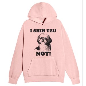 I SHIH TZU NOT Funny Shih Tzu Dog Urban Pullover Hoodie