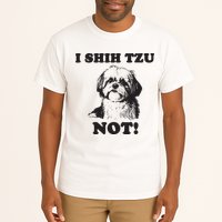 I SHIH TZU NOT Funny Shih Tzu Dog Tall T-Shirt