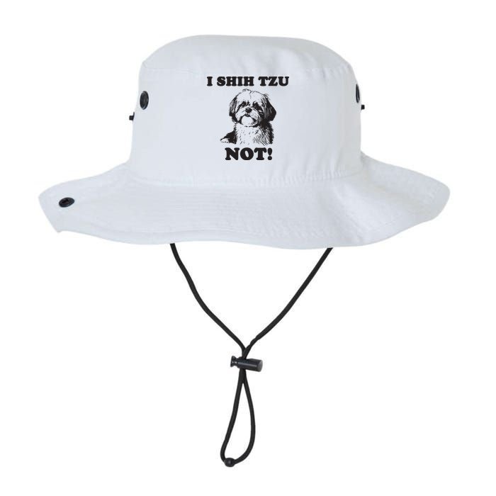 I SHIH TZU NOT Funny Shih Tzu Dog Bucket Hat