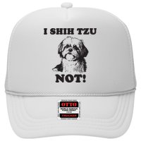 I SHIH TZU NOT Funny Shih Tzu Dog Hat