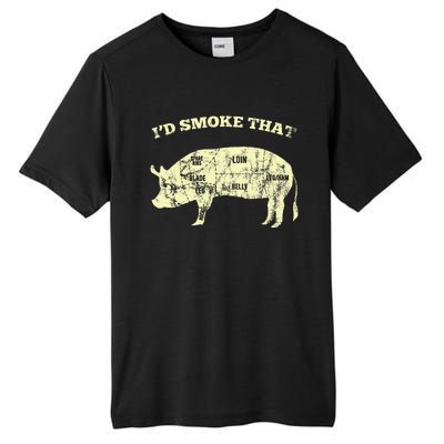 Id Smoke That Pig For A Culinary Student Tall Fusion ChromaSoft Performance T-Shirt