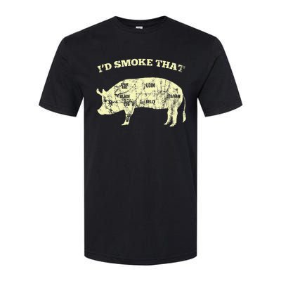 Id Smoke That Pig For A Culinary Student Softstyle CVC T-Shirt