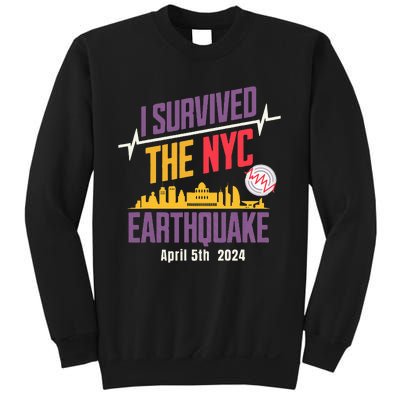 I Survived The Nyc Earthquake April 5 2024 Sweatshirt