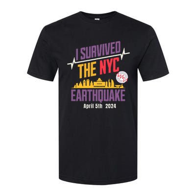 I Survived The Nyc Earthquake April 5 2024 Softstyle CVC T-Shirt