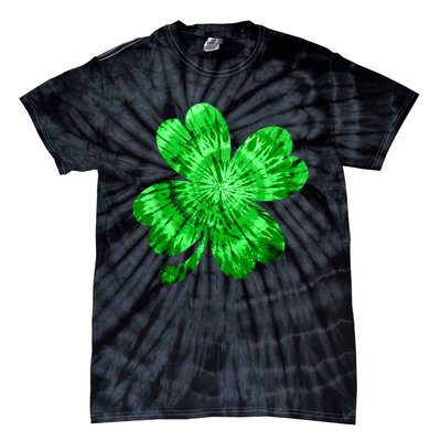 Irish Shamrock Tie Dye Happy St Patrick's Day Go Lucky Tee Tie-Dye T-Shirt