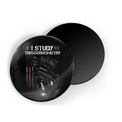 I Study Triggernometry Gun Veteran Christmas Magnet